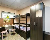 Кровать в общем 6-местном номере Хостел Хостел 1 на Преображенской Москва новый объект