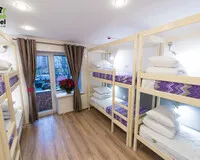 Кровать в общем 6-местном номере для женщин Гостевой дом Гостевой дом Star Home Rooms&Hostel Санкт-Петербург рейтинг 5.0