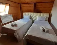 Двухместный номер с 2 кроватями Гостевой дом Дом отдыха Круиз деревня Дудкино метро Румянцево