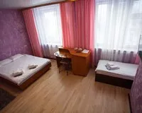 Четырехместный номер с душем и туалетом Отель Гостиница Маяк Новочебоксарск без звезд