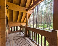 Шестиместный номер с балконом База отдыха База отдыха Тихий берег посёлок при железнодорожной станции Лосево Забронируй по своей цене!