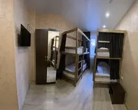 Кровать в общем 4-местном номере Отель Отель Victoria City (Виктория Сити) Ачинск новый объект