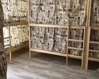 Кровать в общем 8-местном номере для мужчин Хостел Хостел Окружная Москва метро Окружная