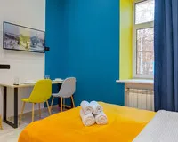 Двухместный номер с 1 кроватью Апарт-Отель Апарт-Отель Axis.Moscow Island Москва