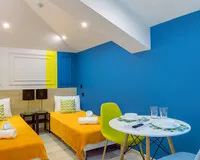 Двухместный номер с 2 кроватями Апарт-Отель Апарт-Отель Axis.Moscow Island Москва 689 м от метро Таганская