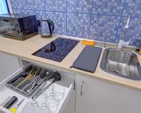 Двухместный номер с 1 кроватью «Комфорт» Апарт-Отель Апарт-Отель Axis.Moscow Island Москва