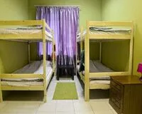 Кровать в общем 4-местном номере Хостел Хостел АкадемХостел Москва метро Крымская