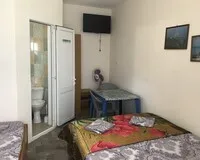 Трехместный номер с душем и туалетом Гостевой дом Гостевой дом Аура село Витязево Забронируй по своей цене!