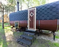 Дом/коттедж 2 спальни База отдыха База отдыха Les Holidays A-Frame №1 деревня Красный Огорок без звезд