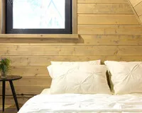 Дом/коттедж 2 спальни База отдыха База отдыха Les Holidays A-Frame №1 деревня Красный Огорок новый объект без отзывов