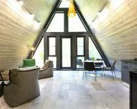 Дом/коттедж 2 спальни База отдыха База отдыха Les Holidays A-Frame №1 деревня Красный Огорок новый объект 5% скидка по промокоду!