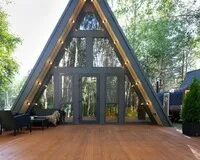 Дом/коттедж 2 спальни Глэмпинг Глэмпинг Les Holidays A-Frame №2 деревня Красный Огорок новый объект без отзывов Забронируй по своей цене!