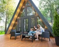 Дом/коттедж 2 спальни Глэмпинг Глэмпинг Les Holidays A-Frame №2 деревня Красный Огорок новый объект без отзывов 5% скидка по промокоду!
