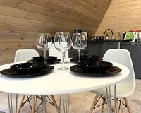 Дом/коттедж 2 спальни База отдыха База отдыха Les Holidays A-Frame №3 деревня Красный Огорок без отзывов Забронируй по своей цене!