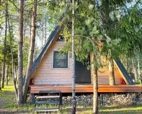 Дом/коттедж 2 спальни База отдыха База отдыха Les Holidays A-Frame №3 деревня Красный Огорок без отзывов 5% скидка по промокоду!
