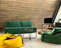 Дом/коттедж 2 спальни База отдыха База отдыха Les Holidays A-Frame №4 деревня Красный Огорок без звезд без отзывов