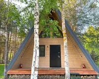Дом/коттедж 2 спальни База отдыха База отдыха Les Holidays A-Frame №4 деревня Красный Огорок без отзывов 5% скидка по промокоду!