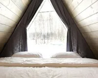 Дом/коттедж 2 спальни База отдыха База отдыха Les Holidays A-Frame №5 деревня Красный Огорок без звезд без отзывов 5% скидка по промокоду!