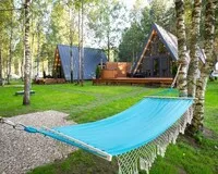 Дом/коттедж 2 спальни База отдыха Les Holidays A-Frame №6 деревня Красный Огорок без звезд