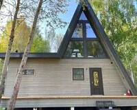 Дом/коттедж 2 спальни Глэмпинг Глэмпинг Les Holidays A-Frame №7 деревня Красный Огорок без звезд новый объект без отзывов 5% скидка по промокоду!