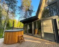 Дом/коттедж 2 спальни База отдыха База отдыха Les Holidays A-Frame №8 деревня Красный Огорок без звезд без отзывов 5% скидка по промокоду!
