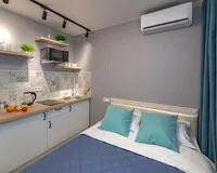 Апартаменты 2 местные с кухней Апартаменты Апартаменты MoreApartments Владивосток без звезд