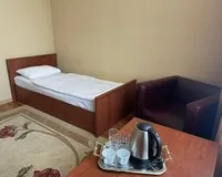 Двухместный номер с 2 кроватями, душем и туалетом Отель Отель Евразия Пятигорск новый объект