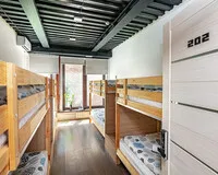Кровать в общем 8-местном номере Мини-отель Мини-отель Облака Хостел и номера Владивосток без звезд