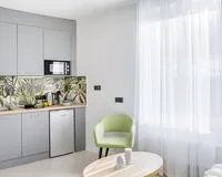 Семейный номер 4-местный с душем и туалетом Апартаменты Апартаменты Sky Garden Москва без звезд