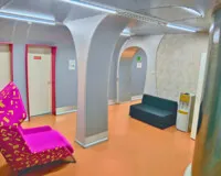 Кровать в общем 4-местном номере для мужчин Хостел Хостел Кунцево Москва