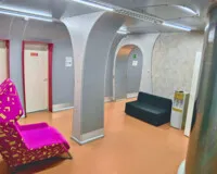 Кровать в общем 6-местном номере для мужчин Хостел Хостел Кунцево Москва