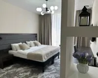 Двухместный номер с 1 кроватью «ДеЛюкс» Отель Отель Горский Дом курортный посёлок Домбай 3 звезды