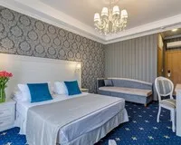Двухместный номер с 1 кроватью «Комфорт» Отель Отель Лермонт Геленджик 5% скидка по промокоду!