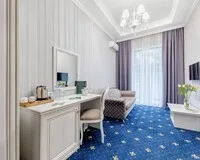 Двухкомнатный номер с балконом (1 этаж) Отель Отель Лермонт Геленджик новый объект