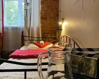 Двухместный номер с душем и туалетом Хостел Кино Хостел на Выборгской Санкт-Петербург метро Выборгская