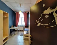 Кровать в общем 2-местном номере Хостел Кино Хостел на Московском Санкт-Петербург рейтинг 4.8