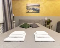 Семейный номер 3-местный с душем и туалетом Мини-отель Мини-отель Goldie Home Санкт-Петербург рейтинг 4.8