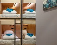Кровать в общем 10-местном номере для женщин Хостел Хостел HiLoft Hostel Сочи без звезд