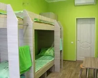 Кровать в общем 4-местном номере Хостел Хостел Positive Санкт-Петербург метро Площадь Восстания
