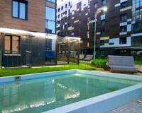 Апартаменты 2 спальни Апартаменты AELITA.Apartments с хаммамом и камином. Вид на Порт и Лахта-Центр Санкт-Петербург 5 звезд новый объект без отзывов Забронируй по своей цене!