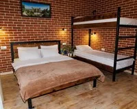Четырехместный номер с балконом Гостевой дом Гостевой дом Горы и Море Алупка без звезд
