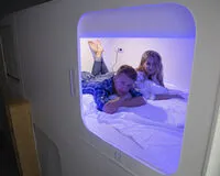 Двухместная капсула Хостел Хостел Cube Capsule Hotel Москва 613 м от метро Смоленская