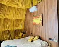 Двухместный номер с 1 кроватью, душем и туалетом Глэмпинг Глэмпинг Багио деревня Харланиха-2 новый объект