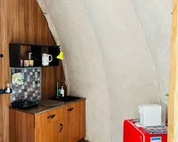Двухместный номер с 1 кроватью, душем и туалетом Глэмпинг Глэмпинг Багио деревня Харланиха-2 без отзывов