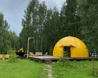 Двухместный номер с 1 кроватью, душем и туалетом Глэмпинг Глэмпинг Багио деревня Харланиха-2 без звезд 5% скидка по промокоду!