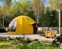 Двухместный номер с 1 кроватью, душем и туалетом Глэмпинг Глэмпинг Багио деревня Харланиха-2 без звезд