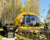 Двухместный номер с 1 кроватью, душем и туалетом Глэмпинг Глэмпинг Багио деревня Харланиха-2 без звезд Забронируй по своей цене!