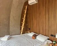 Двухместный номер с 1 кроватью, душем и туалетом Глэмпинг Глэмпинг Багио деревня Харланиха-2 новый объект
