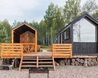 Дом/коттедж 1 спальня Глэмпинг Глэмпинг Rich Life Village коттеджный посёлок Малые Соли Парк новый объект