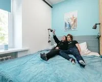 Двухместный номер с 1 кроватью, душем и туалетом Отель Отель BookBox Москва 790 м от метро Измайловская